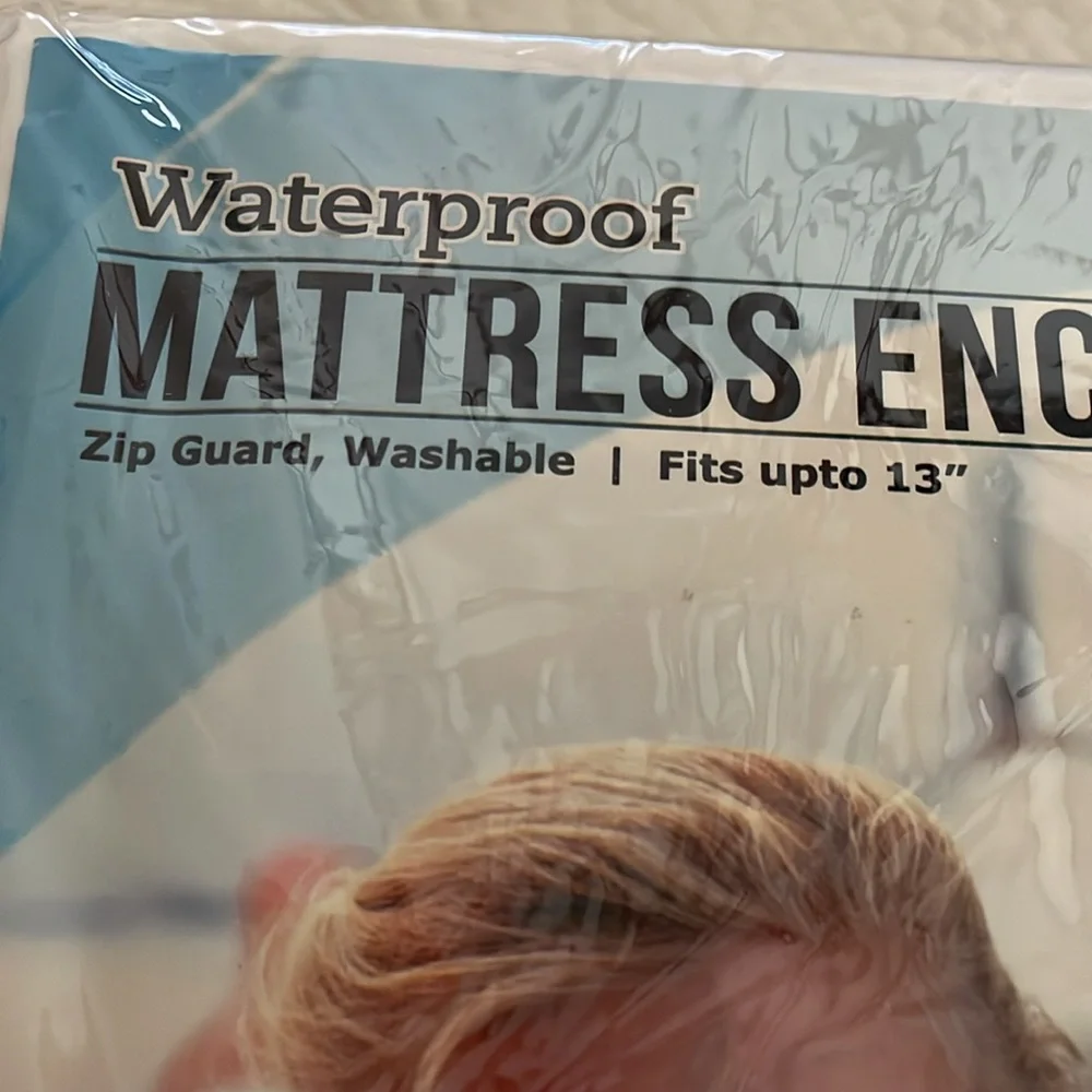 Utopia Mattress Encasement Full Size Waterproof Washable New